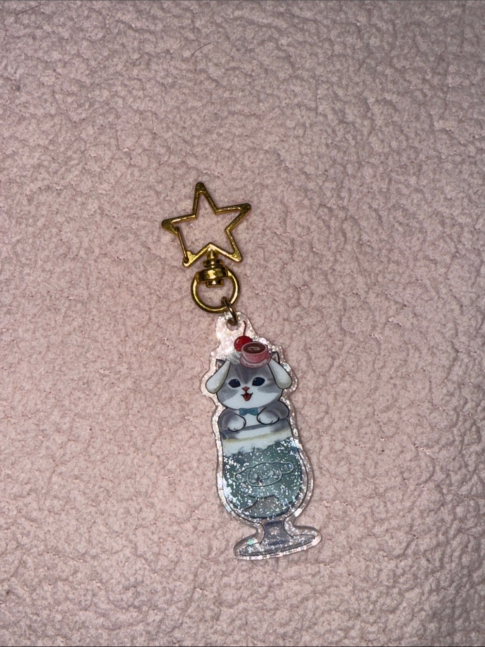 Mofusand Parfait Keychain